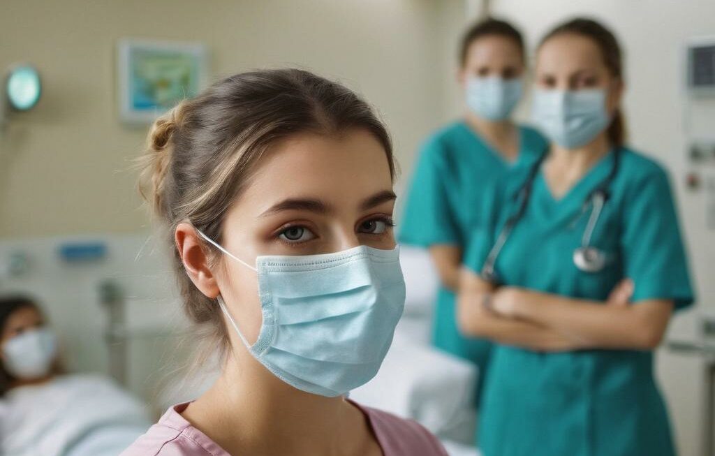 In Hospitals, Viruses Are Everywhere. Masks Are Not